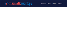 Tablet Screenshot of magneticmonkey.com